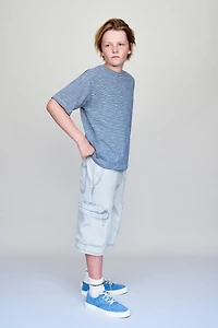 URBAN DENIM CARGO SHORTS