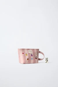 FRUIT STRIPE TOILETRY BAG