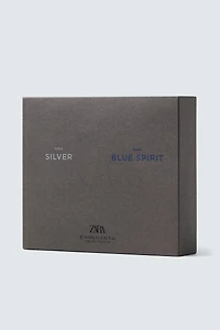 SILVER MAN + BLUE SPIRIT EDT 2X100ML (3.4 FL.OZ)