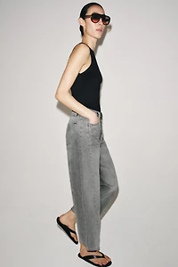 ZW COLLECTION ANKLE RELAXED MID-RISE JEANS