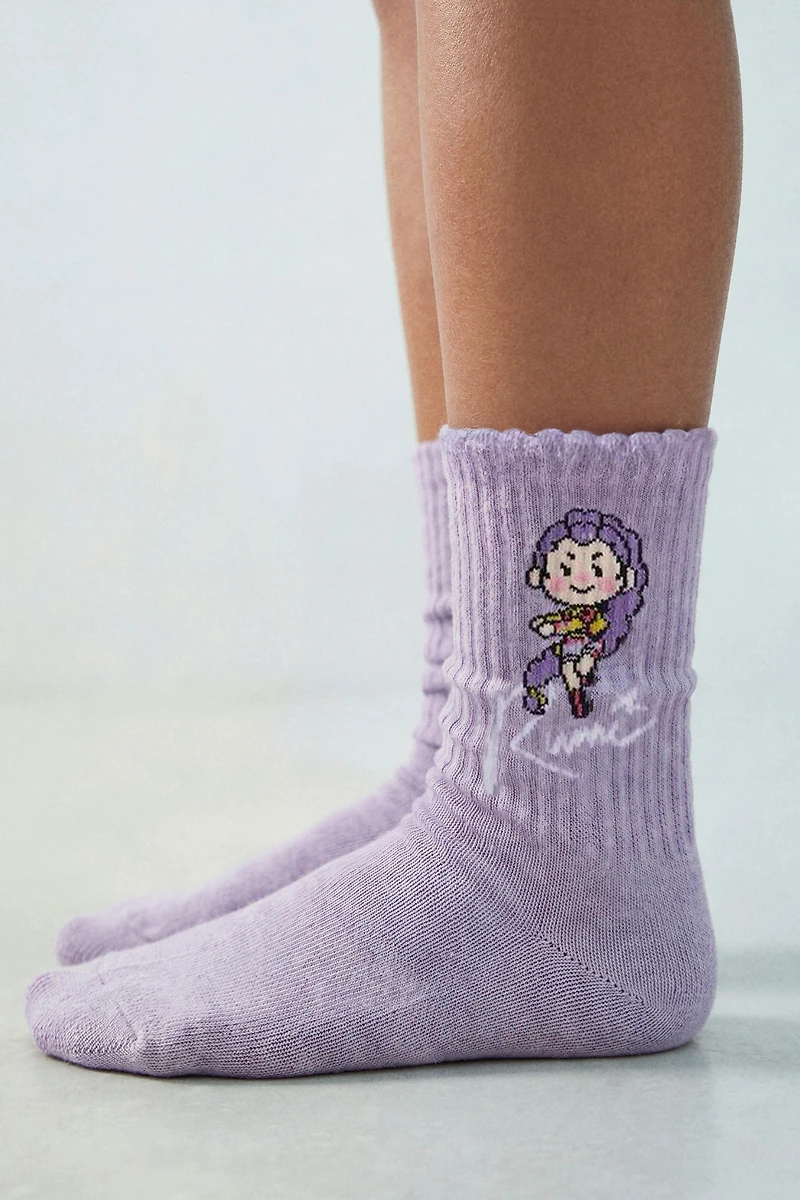THREE-PACK OF KPOP DEMON HUNTERS™ NETFLIX © MID-CALF SOCKS
