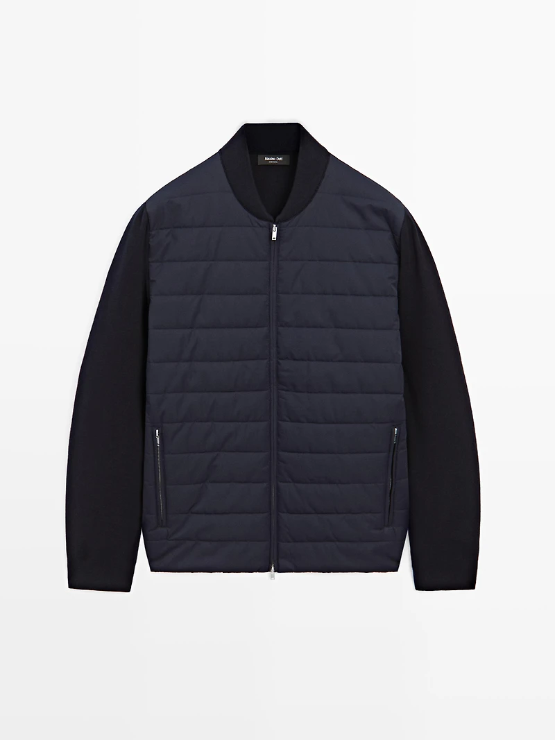 Veste bomber matelassée