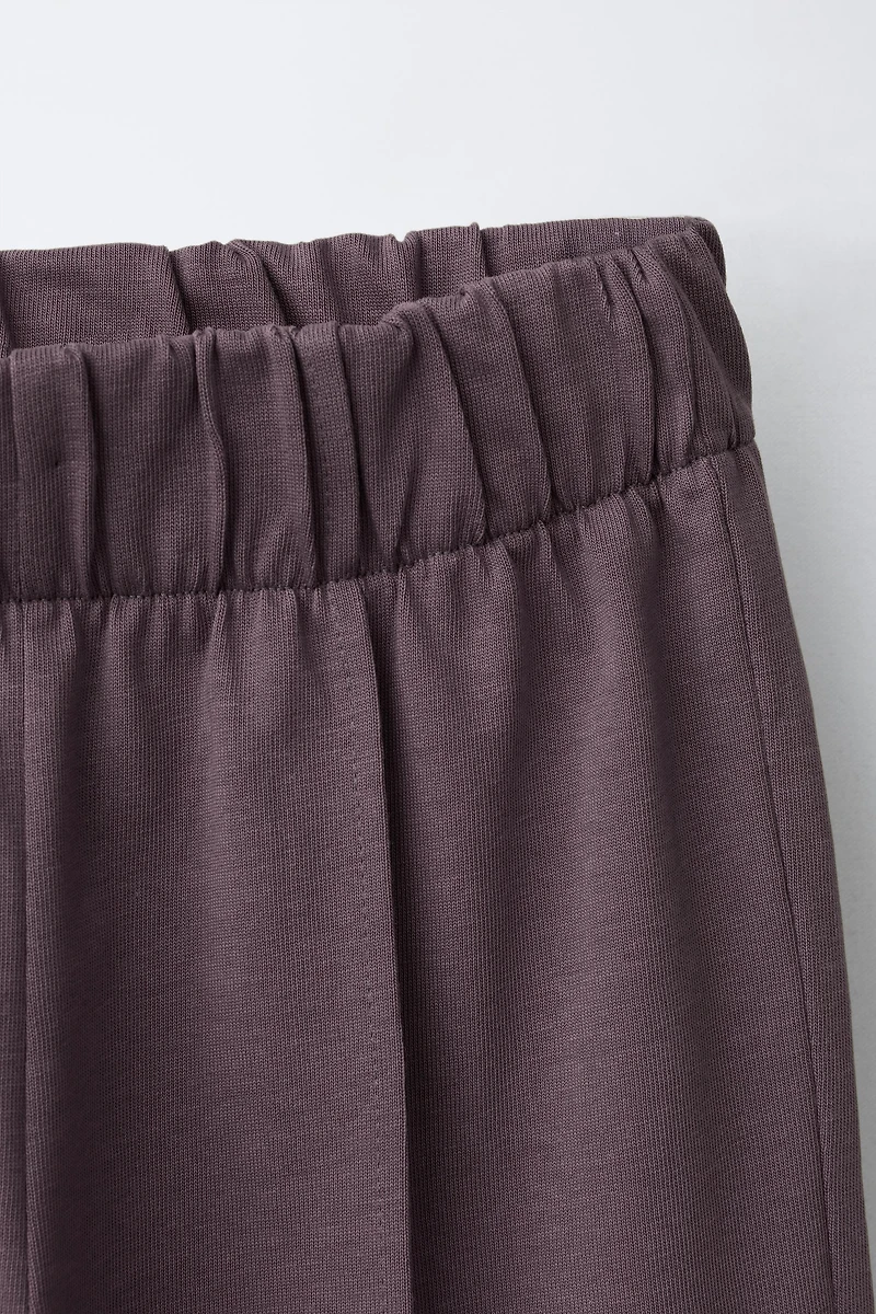 HEAVY WEIGHT TOP AND CULOTTES SET