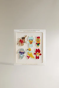 PACK OF KIDS X THE ANIMALS OBSERVATORY PATCHES (PACK OF 6)