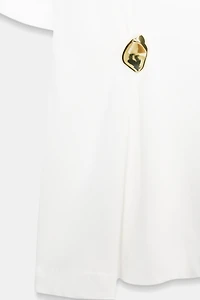 T-SHIRT HEAVY COTTON À DÉCOR