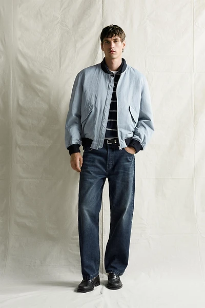 CONTRAST BOMBER JACKET