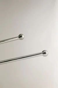 PORTE-SERVIETTES MURAL MÉTAL BRILLANT