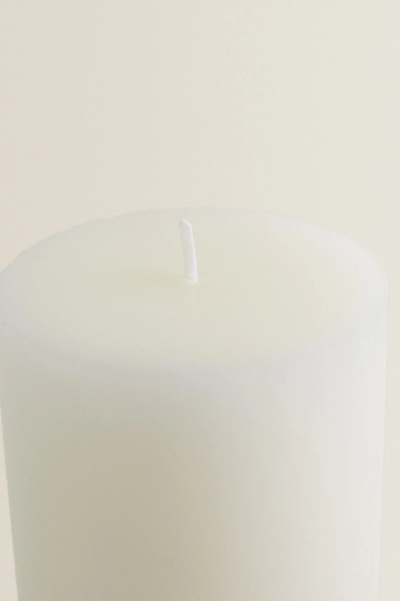 BOUGIE DÉCORATIVE CYLINDRIQUE