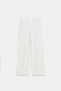 PANTALON À PLIS ET CEINTURE ZW COLLECTION