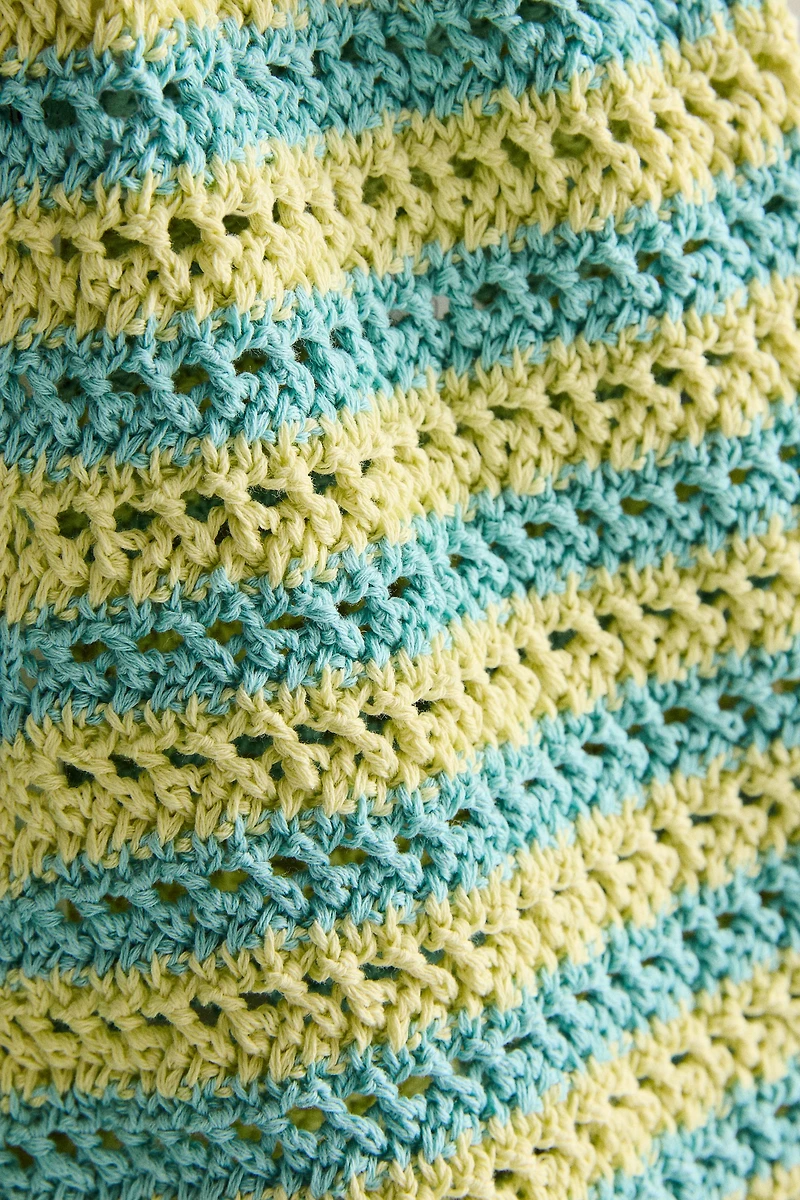 BERMUDA ENFANT PLAGE CROCHET