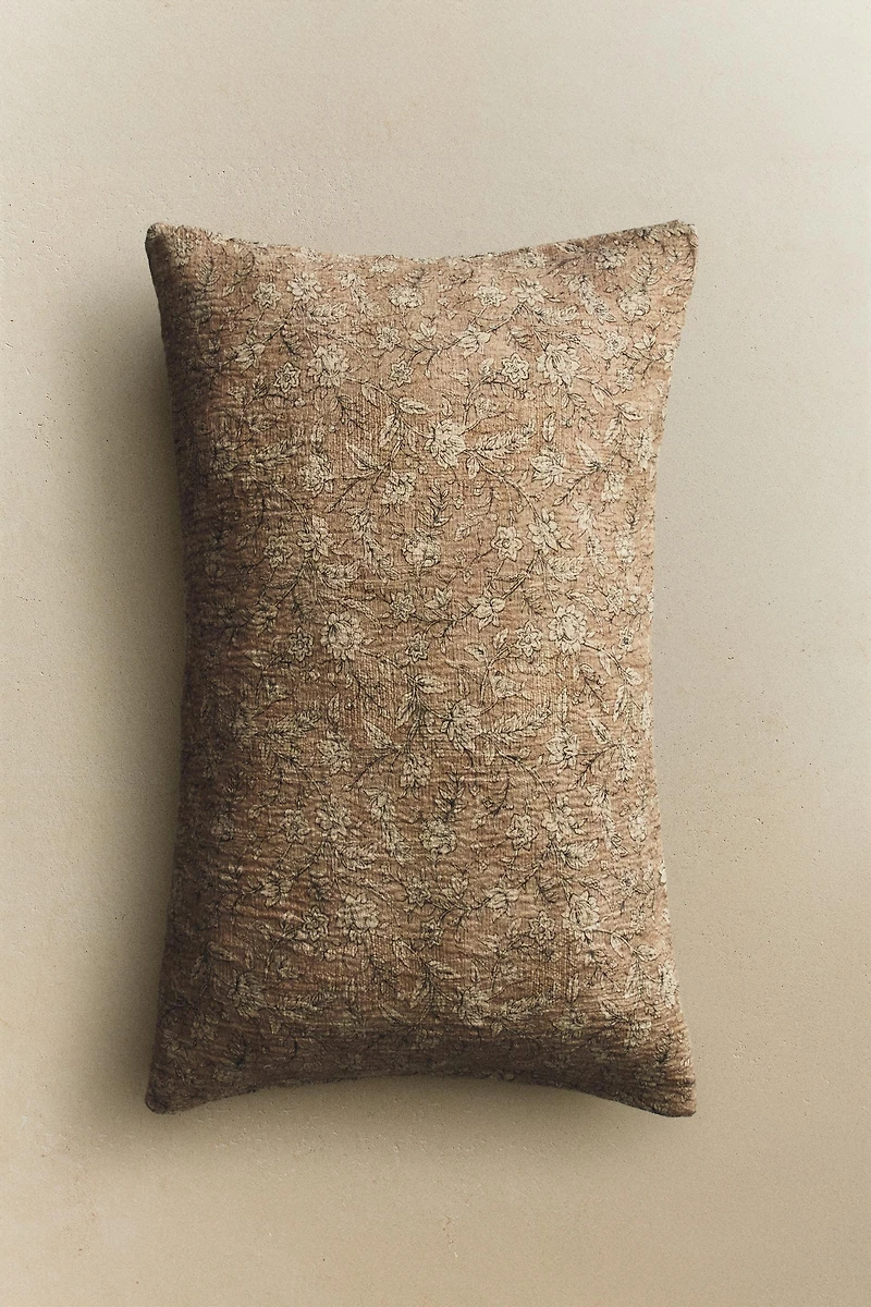 TEXTURED THROW PILLOW COVER