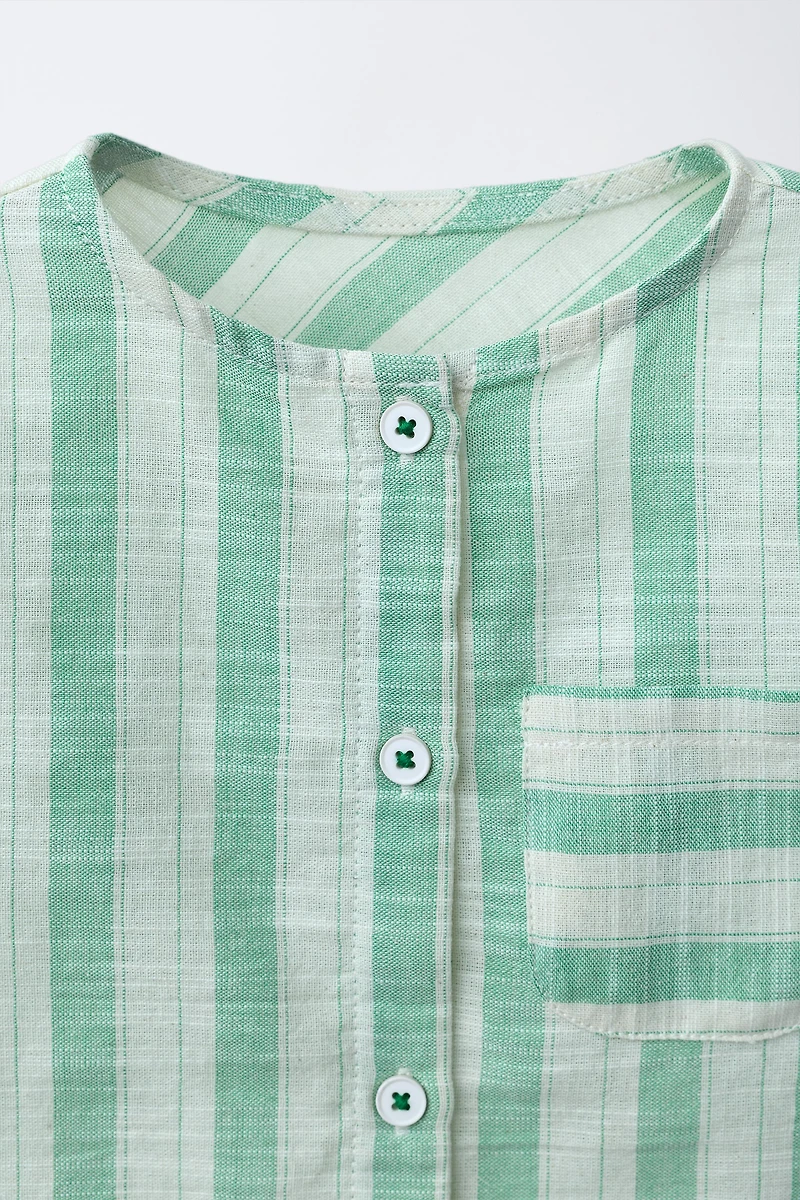 CHEMISE À RAYURES