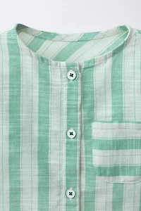 CHEMISE À RAYURES