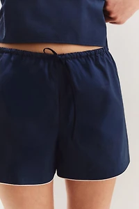 PLAIN COTTON SHORTS