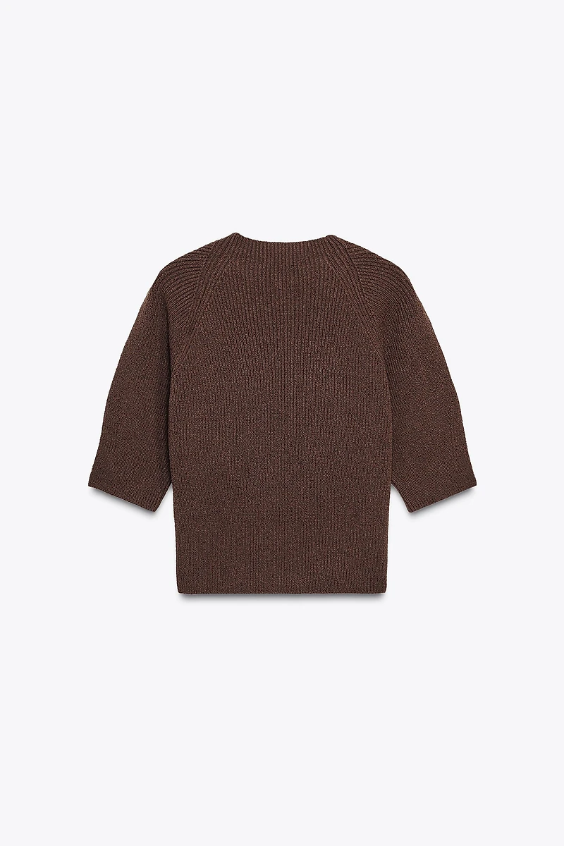 RIB KNIT SWEATER