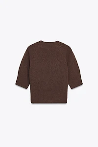 RIB KNIT SWEATER
