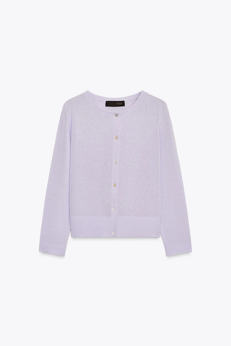 FINE KNIT CARDIGAN