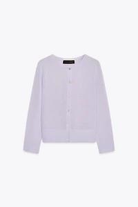 FINE KNIT CARDIGAN