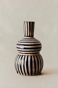 VASE DÉCORATIF EN CÉRAMIQUE FORME HULU