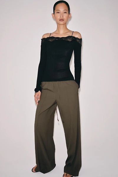 ZW COLLECTION FLOWY PAJAMA PANTS