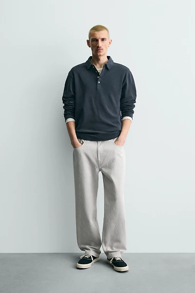 PANTALON STRAIGHT FIT JACQUARD