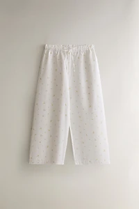 PANTALON FLEURI