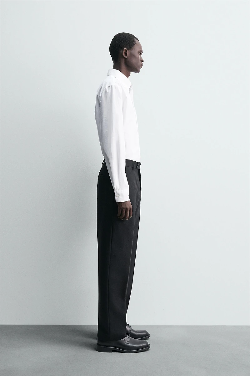 CHEMISE REGULAR FIT EN POPELINE