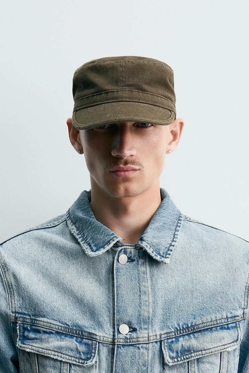 WASHED COTTON CAP