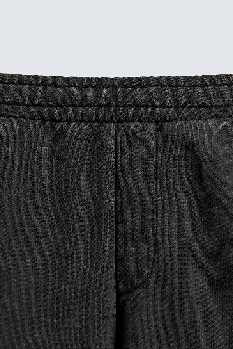 PANTALON JOGGER COUPE BALLON DÉLAVÉ