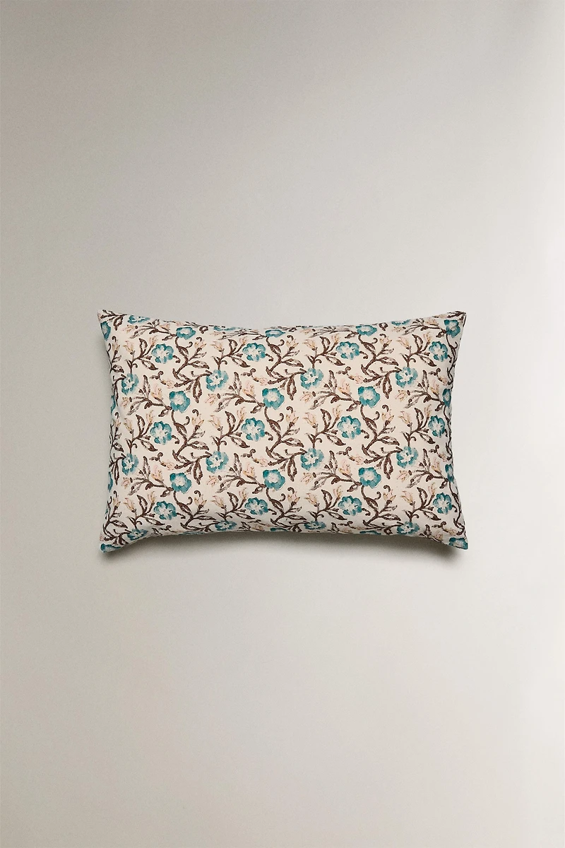 HOUSSE DE COUSSIN IMPRIMÉ FLORAL