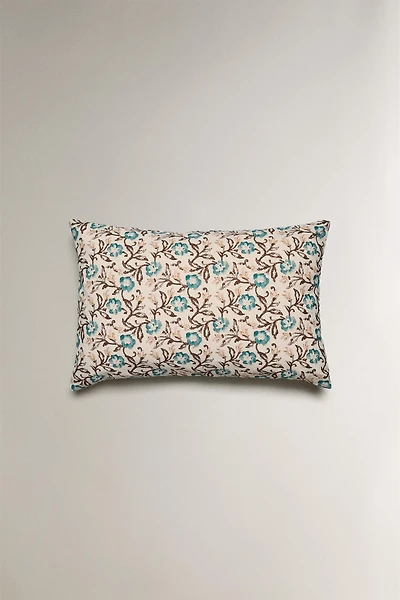 HOUSSE DE COUSSIN IMPRIMÉ FLORAL