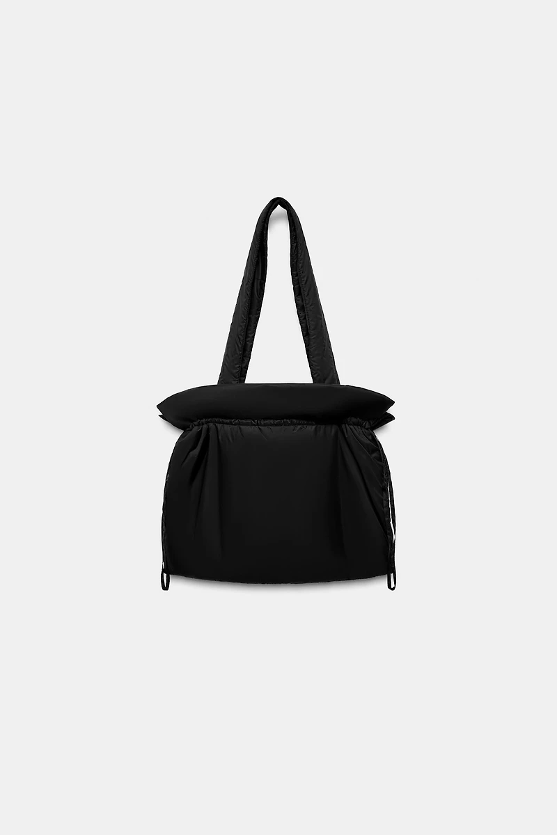 WATER REPELLENT WINDPROOF DOWN PUFFER COAT WITH HOODIE