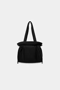 WATER REPELLENT WINDPROOF DOWN PUFFER COAT WITH HOODIE