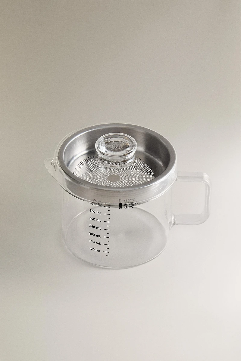 BOROSILICATE GLASS OIL FILTER