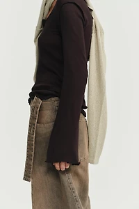 SOFT DOUBLE EFFECT T-SHIRT