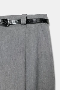 BELTED PANTS