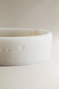 MARBLE-EFFECT BATHROOM SOAP DISH