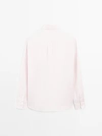 100% linen regular fit shirt