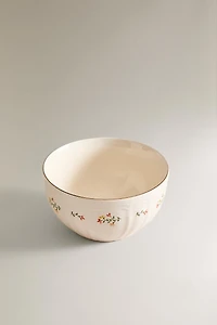 BOL PORCELAINE FLORAL