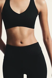 SEAMLESS NYLON FLARE PANTS