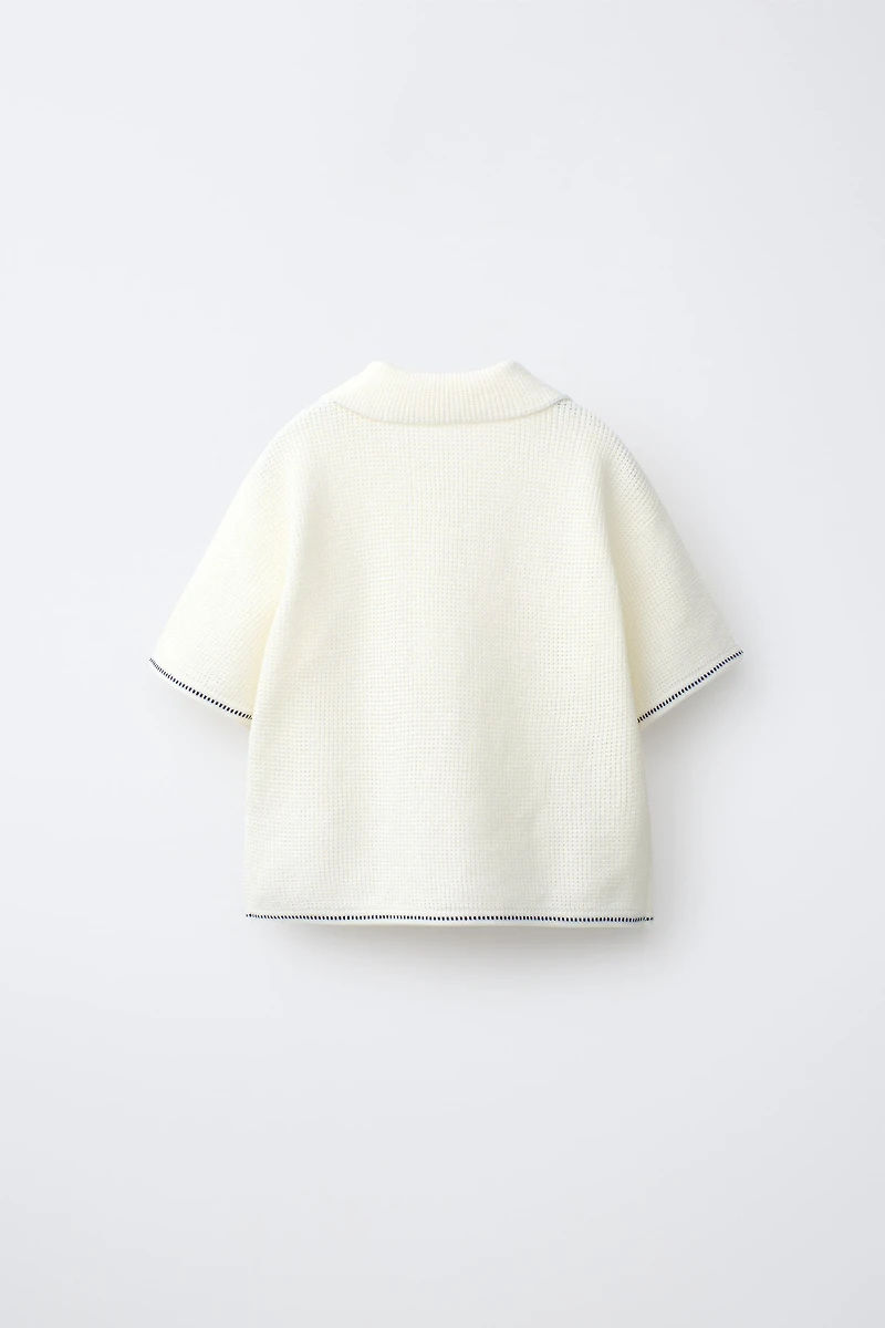 MICKEY MOUSE © DISNEY WAFFLE KNIT POLO