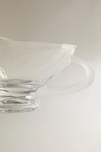 GLASS SAUCE PITCHER