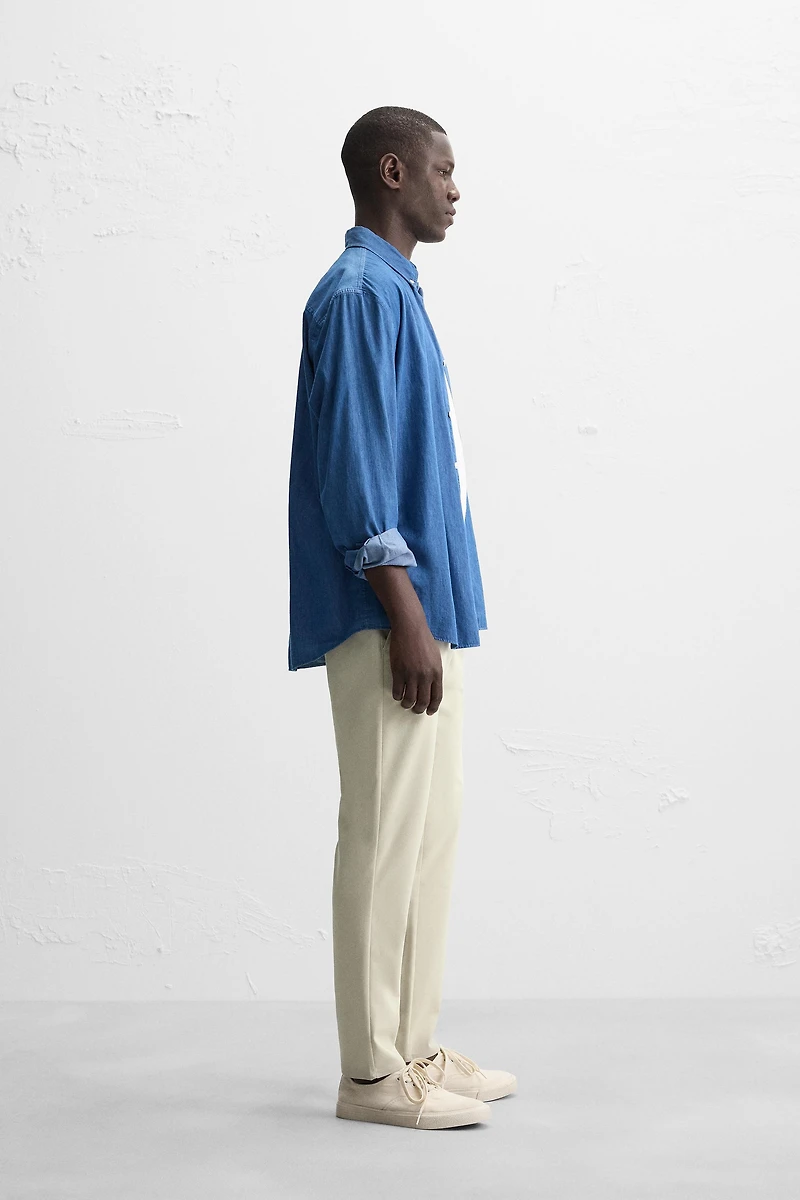 SLIM FIT STRETCH PANTS