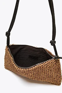 BEADED SHOULDER BAG