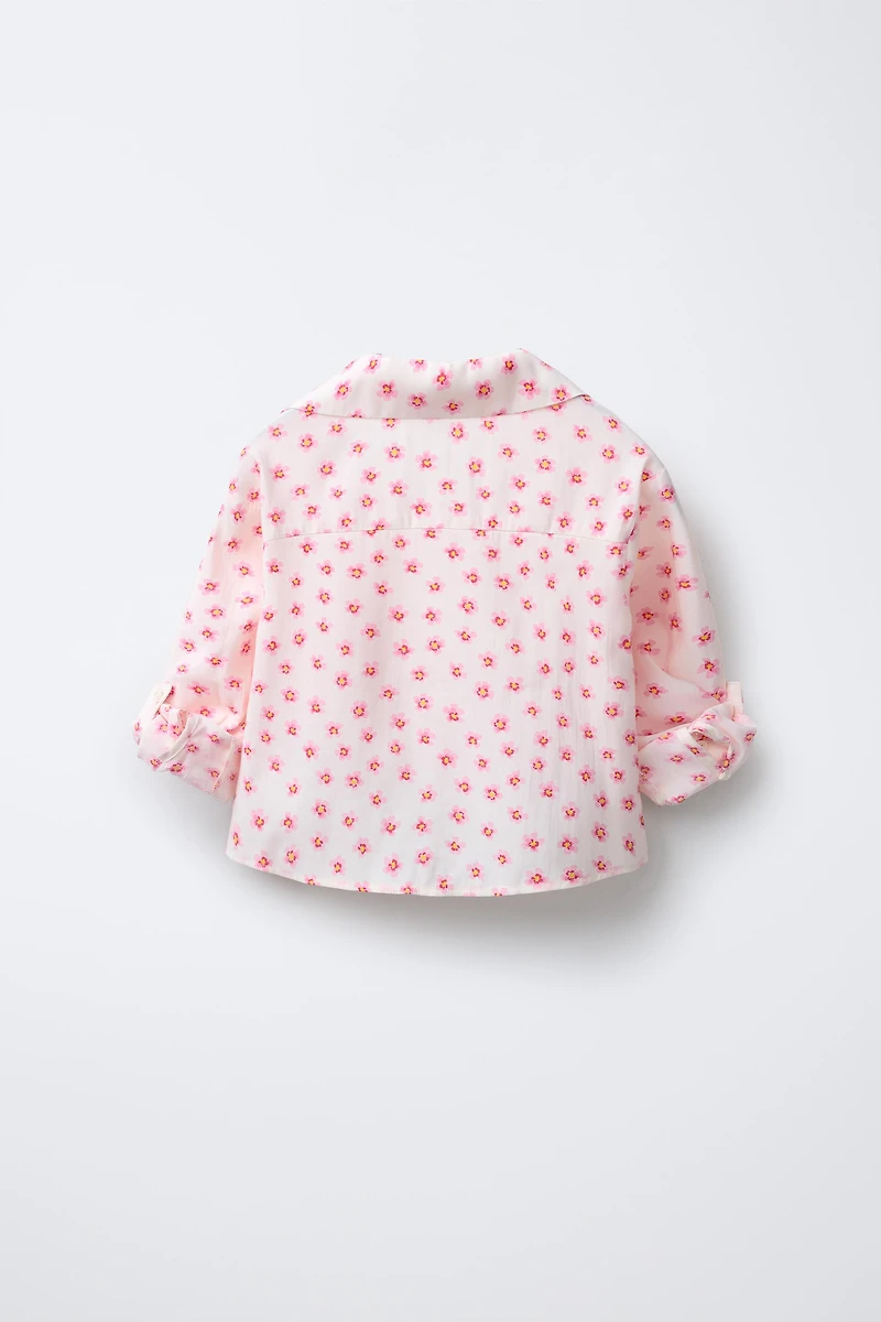 KNOT PRINT SHIRT