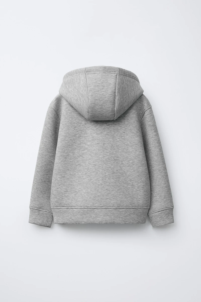 SWEAT BASIQUE EFFET NÉOPRÈNE