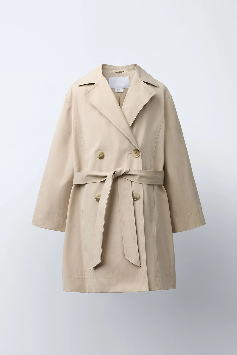 BASIC LONG TRENCH COAT