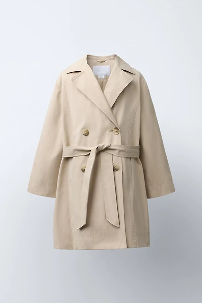 BASIC LONG TRENCH COAT