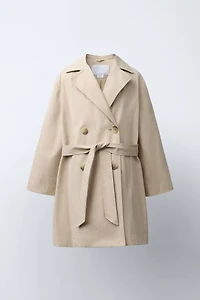 BASIC LONG TRENCH COAT