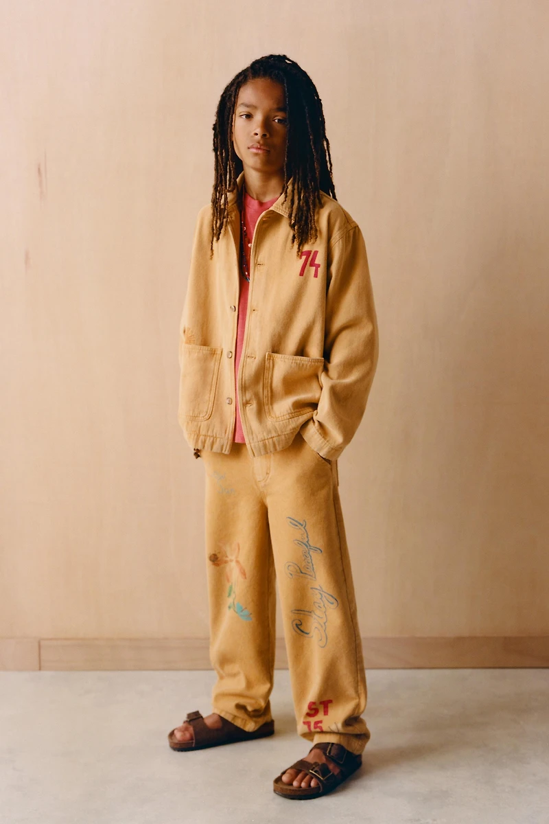 EMBROIDERED OVERSHIRT